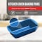 Bakken- Swiss Blue Marble Nonstick Loaf Pans Set of 2, 10.2in and 11in, Oven Safe to 450 DegF, Dishwasher Safe BKLOAFBLU2 - alternate 6