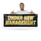 Signmission Under New Management, 18 Inch x 48 Inch, Vinyl Banner B-30898 - alternate 4