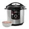 Megachef 12 Quart Steel Digital Pressure Cooker with 15 Presets and Glass Lid MCPR-3500 - alternate 1