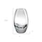 Homeroots 11" Clear Lead Free Crystal Oval Table Vase 375834 - alternate 5