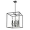 Z-Lite Gaultier Matte Black+Modern Gold 6 Light Chandelier 6100-21MB - alternate 5