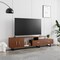 Leisuremod Avery TV Stand with MDF Cabinet and Powder Coated Steel Legs, Walnut ATS69NW - alternate 12