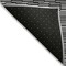 Homeroots 5' X 8' Black And Ivory Geometric Washable Indoor Outdoor Area Rug 594978 - alternate 6