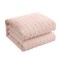 Homeroots Blush Twin Polyester 220 Thread Count Washable Duvet Cover Set 529039 - alternate 6