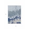 Homeroots 3' X 5' Sky Blue And Denim Blue Abstract Washable Indoor Outdoor Area Rug 613656 - alternate 8
