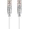 Monoprice Slim Cat6 Utp Network Cable, 6" White 13511 - alternate 1