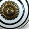 Homeroots 1.5" X 1.5" X 1.5" Hues Of Bronze White And Black Knobs, 8PK 321658 - alternate 3