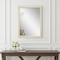 Homeroots 40" White Solid Wood Framed Accent Mirror 632832 - alternate 4