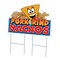 Signmission Pork Rind Nachos Die Cut Yard & Stake plastic coroplast window, C-DC-2436-Pork Rind Nachos19 C-DC-2436-DS-Pork Rind Nachos19 - alternate 1