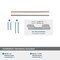Amerock Status 3-3/4 inch (96mm) Center-to-Center Satin Nickel Cabinet Pull, 25PK 25VMP36837G10 - alternate 5