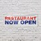 Signmission Restaurant Now Open, 48 Inch x 120 Inch, Vinyl Banner B-120-30834 - alternate 3