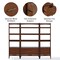 Crosley Landon 3-Piece Etagere Bookcase Set KF13040MA - alternate 7