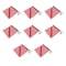 Mytee Products EZ Mount Warning Flag Red 18in x 18in Spring Loaded Quick n Easy Disconnect, 8PK VMF-MKx8 - alternate 5