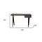 Homeroots 48" Brown Solid Wood Writing Desk 401504 - alternate 3