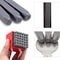 Neiko Number and Letter Punch Set with Heat-Treated Steel Punches, 3/32", 2.5MM Shaft, 36 Pc Stamp Set 02630A - alternate 4