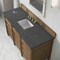 James Martin Vanities Brittany 60" Single Vanity, Pecan w/ 3 CM Parisien Bleu Silestone Top w/FreePower Wireless Charger 655-V60S-PCN-FPBL - alternate 8