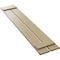 Ekena Millwork True Fit PVC, Two Board Spaced Board-n-Batten Shutters, Natural Twine, 11 1/4W x 32H, PR TFP101SBF11X032NT - alternate 11