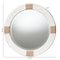 Bali & Pari Makya Round Woven Rope Mirror - Mirror with White Fabric and Woven Jute Accents for Wall Decor 259-14226-ZORO - alternate 4