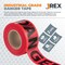 Jrex Safety Danger Tape Roll - 3 Mil - 1000 Ft x 3 Inch Wide Each - Red, 2PK PDT-JR-3M-2PK - alternate 5
