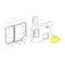 Tomahawk Power Oil Maintenance Cover for 5500 Watt Inverter Generator TG5500i Part No. 1142.528.0010.A6.00 TG5500i-OC - alternate 4