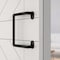 National Hardware 8'' Matte Black Troy Interior Barn Door Pull N700-103 - alternate 4