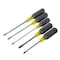 Klein Tools General Purpose Screwdriver Set, Slotted and Phillips Tip, Ergonomic Grip, 5-Piece 85075 - alternate 15