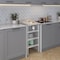 Amgood 24in D x 18in L Stainless Steel Table, Three Undershelves AMG WT-2418-3SH-Z - alternate 6