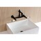 Kingston Brass Double-Handle Wall Mount Bathroom Faucet, Matte Black KS7250PL - alternate 4
