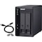 Qnap 2 Bay USB Type-C Direct Attached Storage with Hardware RAID TR-002-US - alternate 1