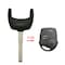 Aks Keys 2011 - 2017 Ford Fiesta Horseshoes Key Blade BL-FORD-01 - alternate 2