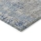 Homeroots 10' X 14' Denim Blue And Sky Blue Abstract Washable Indoor Outdoor Area Rug 587871 - alternate 6