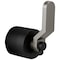 Brizo Litze 3 And 6 Setting Diverter Trim Handle Kit, Industrial Lever Matte Black/Luxe Steel HL934-BLSL - alternate 1