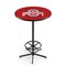 Holland Bar Stool Co 42" Black Ohio State Pub Table L216B4236OhioSt - alternate 1