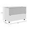 Koolmore 58 in. Commercial Milk Cooler for School and Cafeteria, 16 Crate Capacity with Heavy Duty Casters KM-MC58-HDC - alternate 8