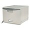 Storex Stackable Storage Drawer, 14.8in x 18.3in x 12.8in, Gray 61251S02C - alternate 5