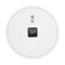 Leisuremod Manchester Modern Classy Design Round Silent Non-Ticking Wall Clock, White MCLR11W - alternate 5