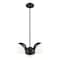 Z-Lite Realm Sphere 3 Light Chandelier, Matte Black, 17.25 In W x 6.25 In H 7517-3MB - alternate 5