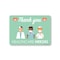 Signmission Public Safety, 18" Height, Peel And Stick Wall Graphic, 24" x 18", Thank You Healthcare Heroes 2 OS-NS-RD-1824-25425 - alternate 1