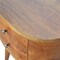 Homeroots 21" Brown Solid Wood Round Two Drawer Nightstand 651490 - alternate 14