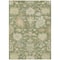 Homeroots 10' X 14' Artichoke Green Ivory And Tan Floral Washable Indoor Outdoor Area Rug 605186 - alternate 9