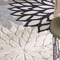 Homeroots 7' X 10' Black And White Floral Indoor Outdoor Area Rug 546686 - alternate 7