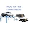 Atlas Automotive Equipment 414 14,000 Lb. 4-Post Lift + Rj8 Rolling Jacks Combo ATTD-414-COMBO-FPD - alternate 1
