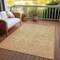 Homeroots 5' X 8' Salmon Floral Washable Indoor Outdoor Area Rug 607381 - alternate 8