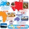 Scholastic Teaching Solutions World Continents Bulletin Board Set 9780545118392 - alternate 3
