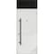 Vdomdoors Steel Door Deux 6678 Natural Oak Transom Window Sidelite Entry Door Painted W36xH80+16 Left hand In DEUX6678EXD-OAK-W36 x H80+16-LH-I - alternate 4