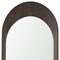 Homeroots 48" Brown Solid Wood Arch Accent Mirror 607301 - alternate 4