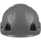 Ironwear Raptor Type II Class E Non-Vented Safety Helmet Silver 3975-S - alternate 1