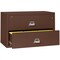 Fireking 2 Drawer, 1 Hr Fire & Impact Rated, 44" Wide Lateral Brown 2-4422-CBR - alternate 4