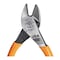 Klein Tools 7 1/8 in High Leverage Diagonal Cutting Plier Standard Cut Oval Nose Uninsulated D228-7 - alternate 6