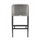 Armen Living Palma Outdoor Patio Counter Height Bar Stool in Aluminum and Wicker with Gray Cushions LCPFBAGR26 - alternate 6